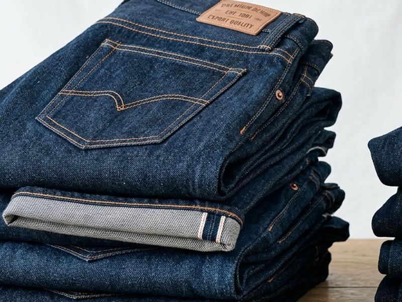 Export Quality Jeans - Denim Wash Finish
